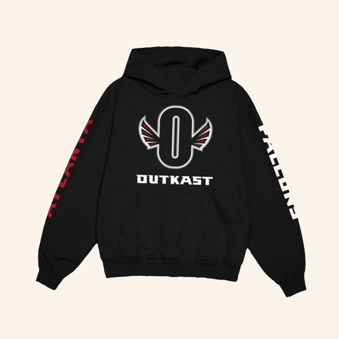 Outkast Store Merch Outkast X Atlanta Falcons O Logo Hoodie-1