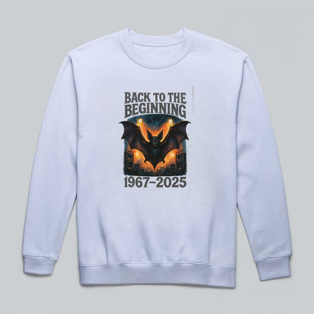Ozzy Osbourne Bat Back To The Beginning 2025 Sweatshirt Ozzy Osbourne RIP Merch-1 Ozzy Osbourne Bat Back To The Beginning 2025 Sweatshirt Ozzy Osbourne RIP Merch-1