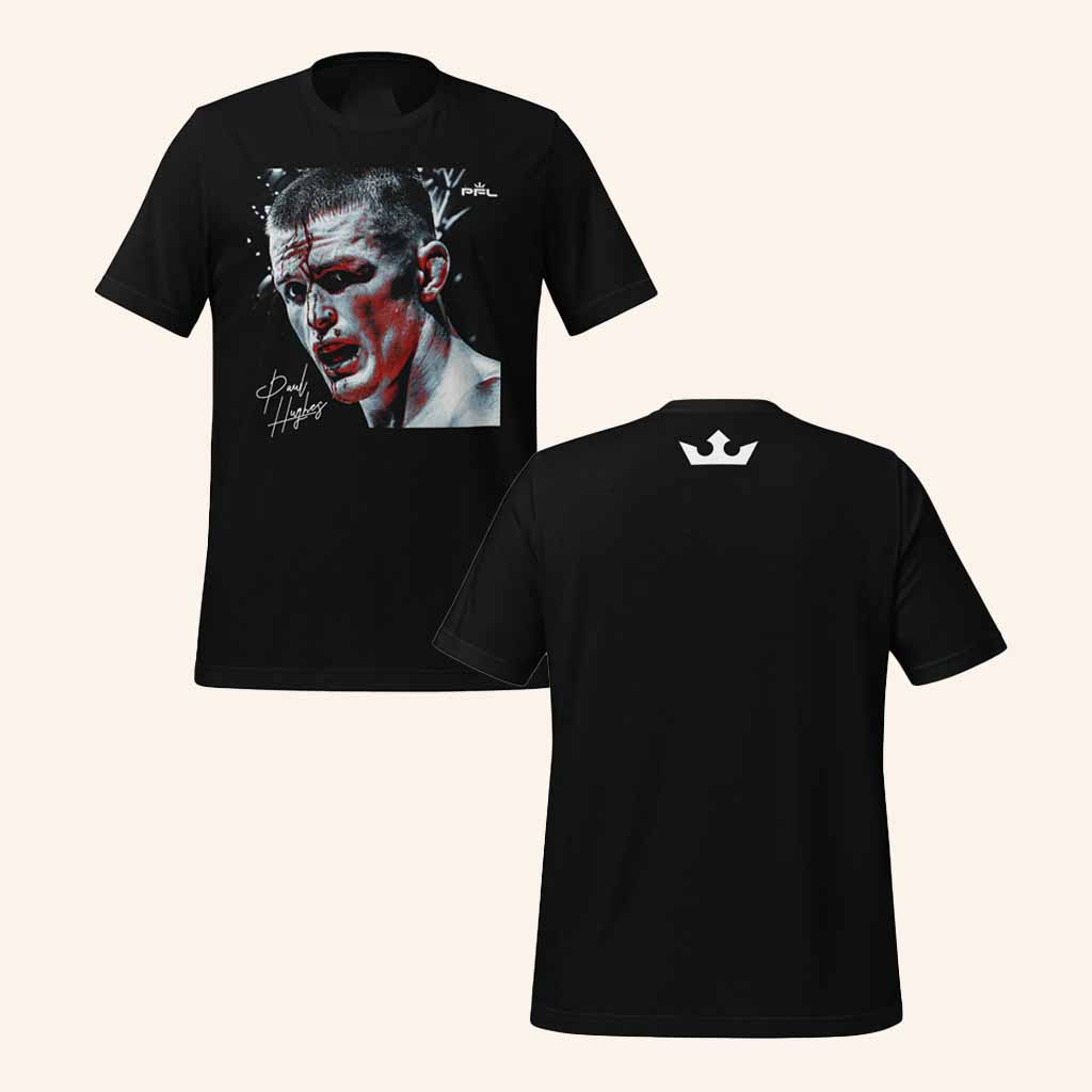 PFL MMA Merch Paul Hughes Black T-Shirt Christmas Gift Ideas For Brother-1 PFL MMA Merch Paul Hughes Black T-Shirt Christmas Gift Ideas For Brother-1