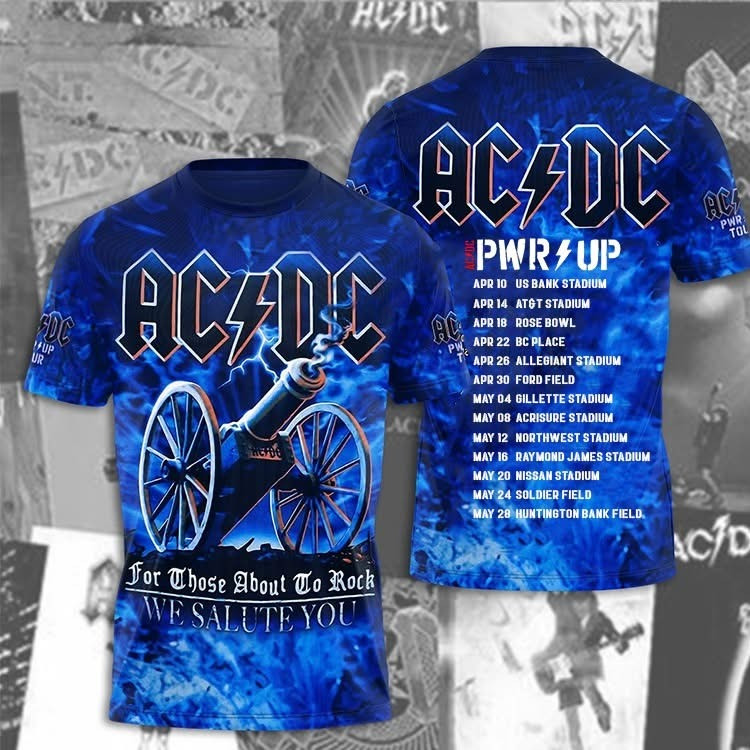 PWR UP Power Up Tour 2025 Shirt For Those About To Rock We Salute You Gift For ACDC Fans-1 PWR UP Power Up Tour 2025 Shirt For Those About To Rock We Salute You Gift For ACDC Fans-1
