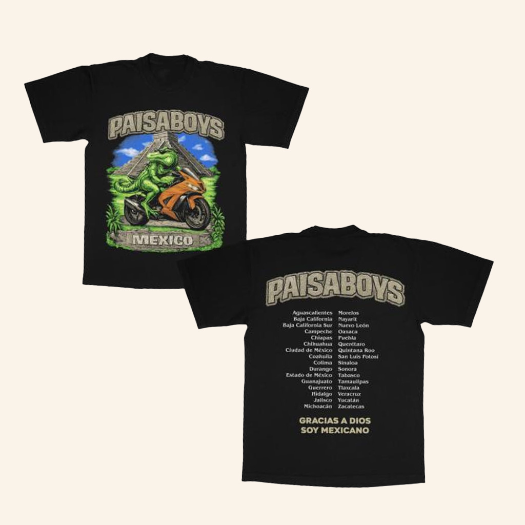 Paisa Boys Merch Gracias A Dios T-Shirt Gift Ideas For Son-1