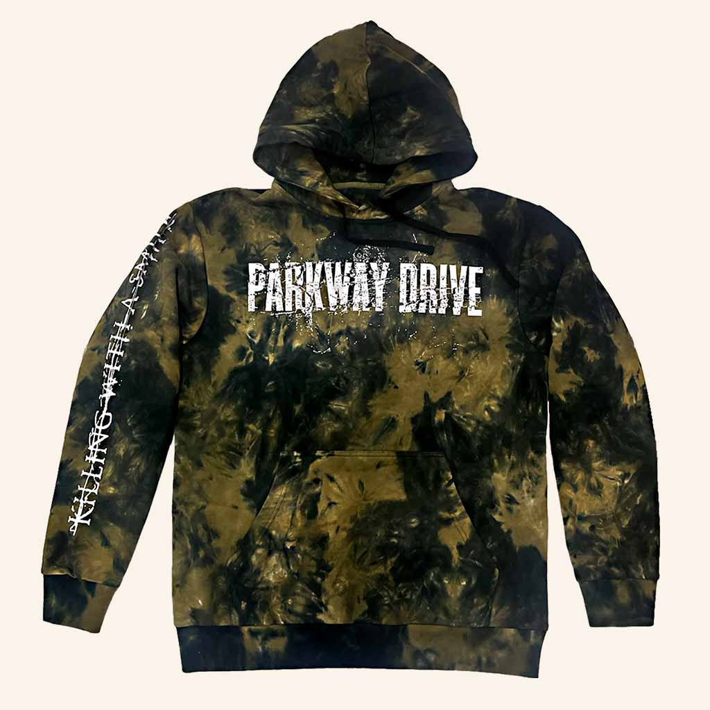 Parkway Drive Merch Killing With A Smile Tie Dye Hoodie Gift Ideas For Boyfriend-1 Parkway Drive Merch Killing With A Smile Tie Dye Hoodie Gift Ideas For Boyfriend-1