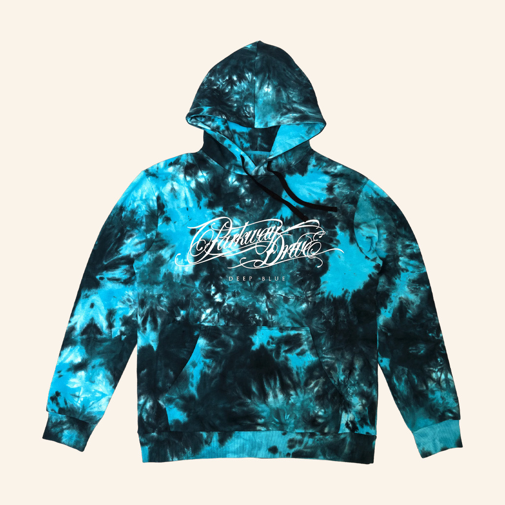 Parkway Drive Rock Merch Deep Blue Tie Dye Hoodie Presents For Boyfriend-1 Parkway Drive Rock Merch Deep Blue Tie Dye Hoodie Presents For Boyfriend-1