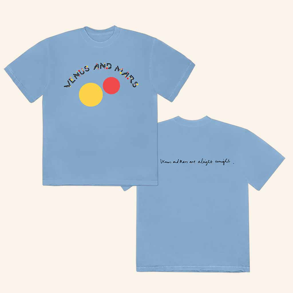 Paul Mccartney Merch Venus And Mars T-Shirt Gifts For Music Lovers-1