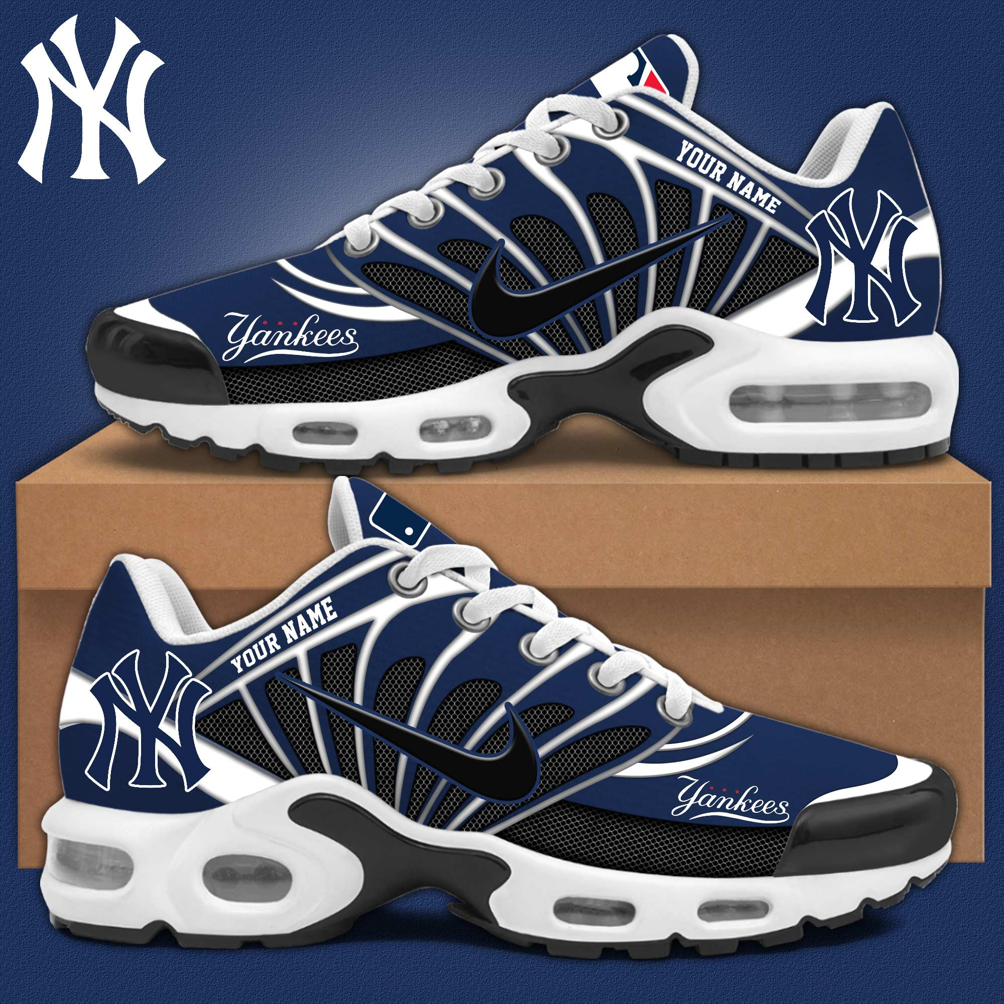 Personalized New York Yankees 2025 Sneakers Postseasons NY Yankees Clothing-1 Personalized New York Yankees 2025 Sneakers Postseasons NY Yankees Clothing