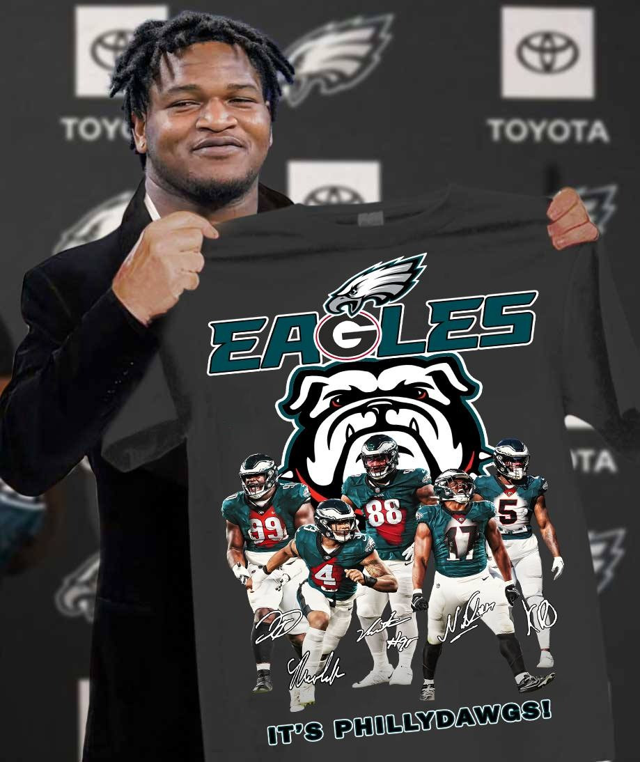 Philadelphia Eagles Dog Its PhillyDawgs T-Shirt Philadelphia Bulldogs Philly Dawgs Merch-1 Philadelphia Eagles Dog Its PhillyDawgs T-Shirt Philadelphia Bulldogs Philly Dawgs Merch-1