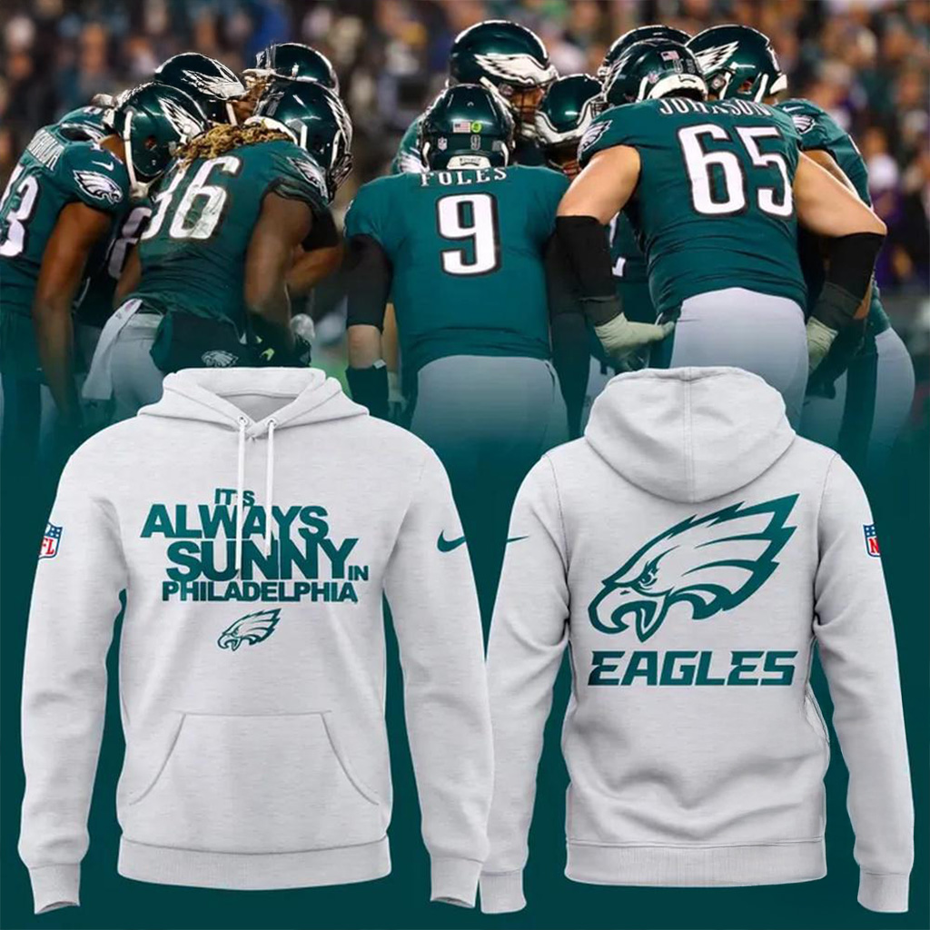 Philadelphia Eagles x It's Always Sunny In Philadelphia Hoodie Philadelphia Eagles Merch-1 Philadelphia Eagles x It's Always Sunny In Philadelphia Hoodie Philadelphia Eagles Merch-1