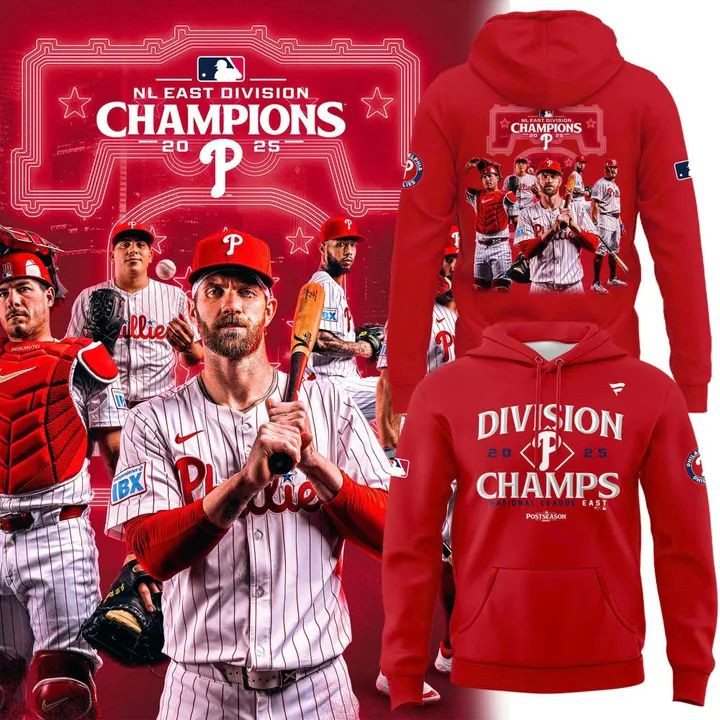 Philadelphia Phillies Hoodie B2B NL East Division P Phillies Baseball Sport Idea Merch-1