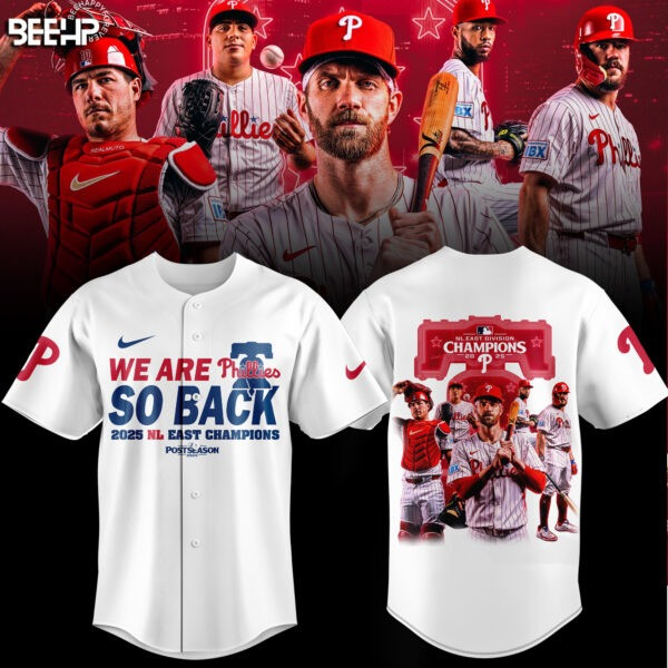 Philadelphia Phillies Jersey We Are Phillies So Back Champions 2025 Phillies Baseball Gifts-1
