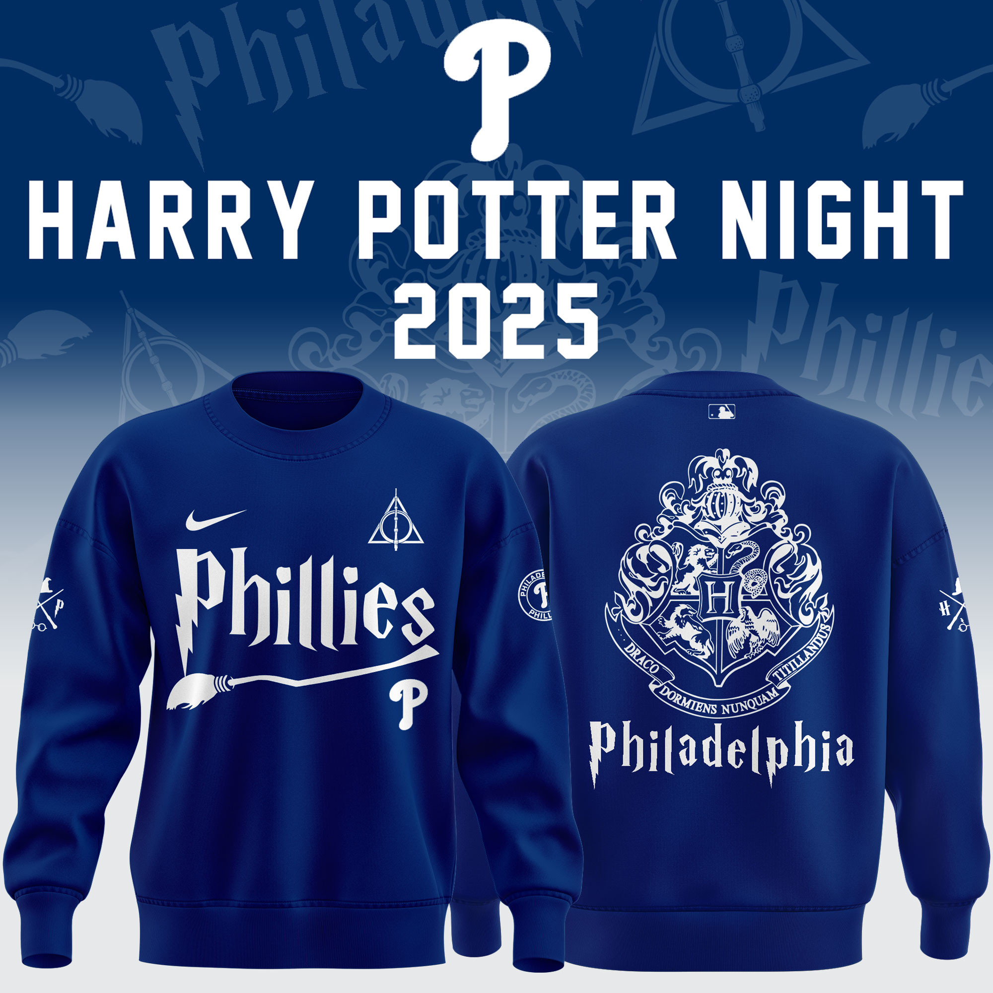 Philadelphia Phillies X Harry Potter Night 2025 Sweatshirt Phillies Baseball Merch Gifts For Fans-1