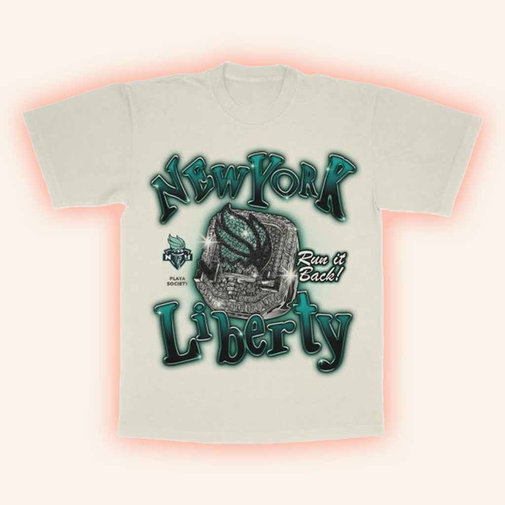 Playa Society Merch Playa Society New York Liberty Championship Ring T-Shirt Fans Gifts-1 Playa Society Merch Playa Society New York Liberty Championship Ring T-Shirt Fans Gifts-1