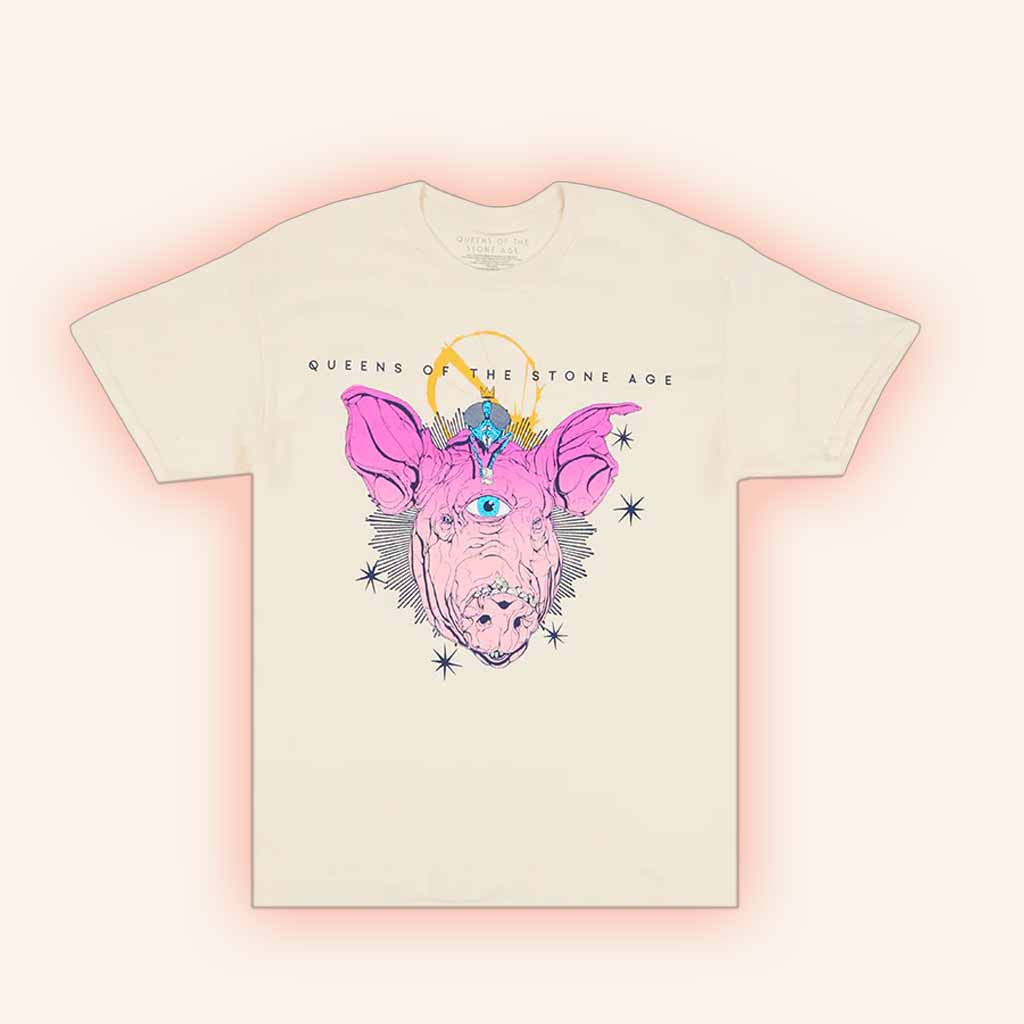 Queens Of The Stone Age Merch Domesticated Animals Shirt Best Christmas Gifts For Sister-1