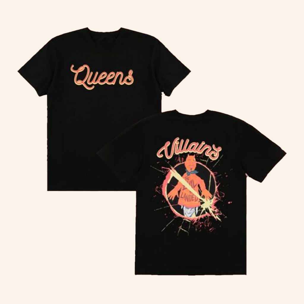 Queens Of The Stone Age Merch The Evil Has Landed Black Shirt Xmas Presents For Him-1 Queens Of The Stone Age Merch The Evil Has Landed Black Shirt Xmas Presents For Him-1