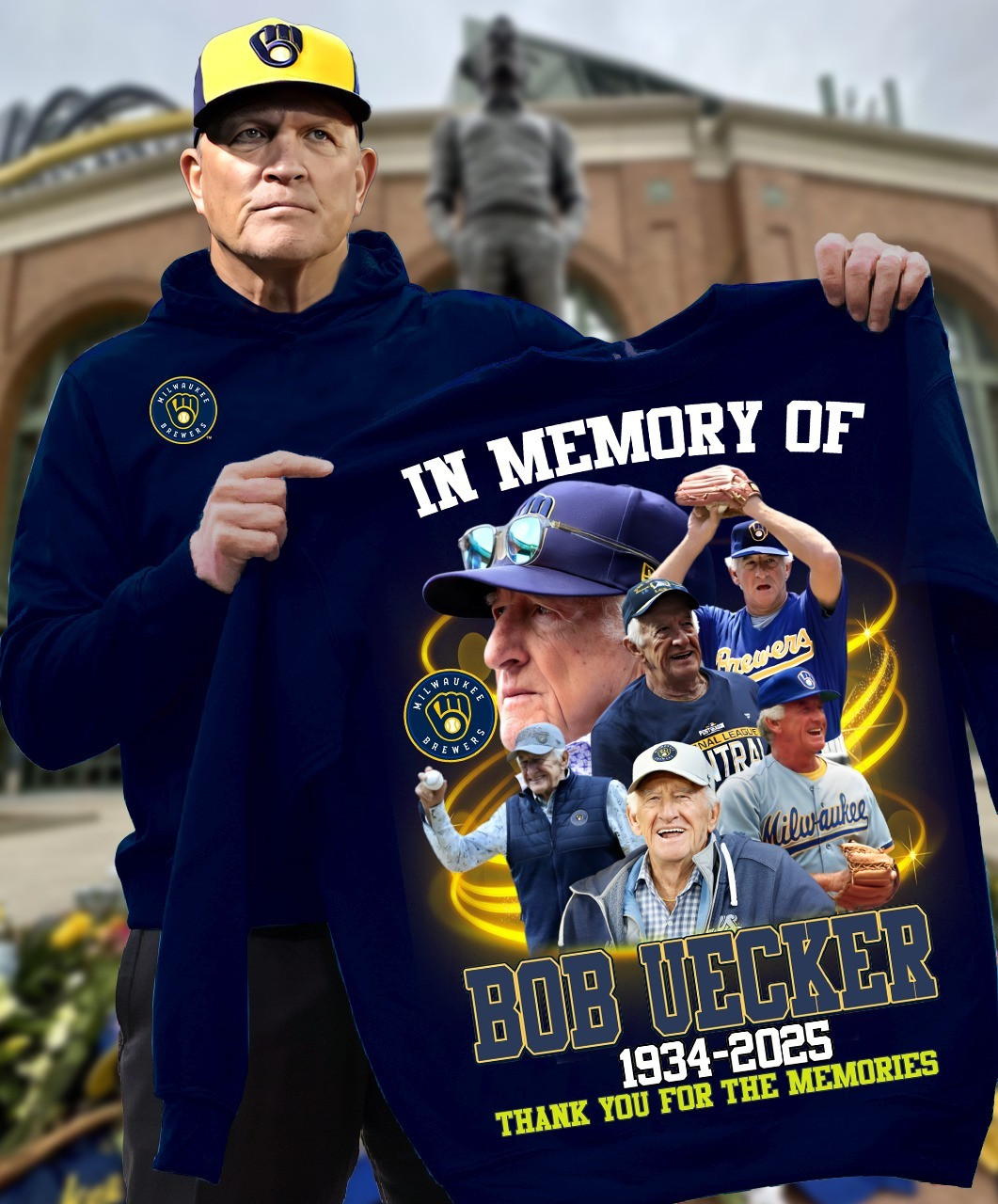 RIP Bob Uecker Shirt In Memory Of Mr. Baseball Brewers Bob Uecker T-Shirt Gifts For Fans RIP Bob Uecker Shirt In Memory Of Mr. Baseball Brewers Bob Uecker T-Shirt Gifts For Fans