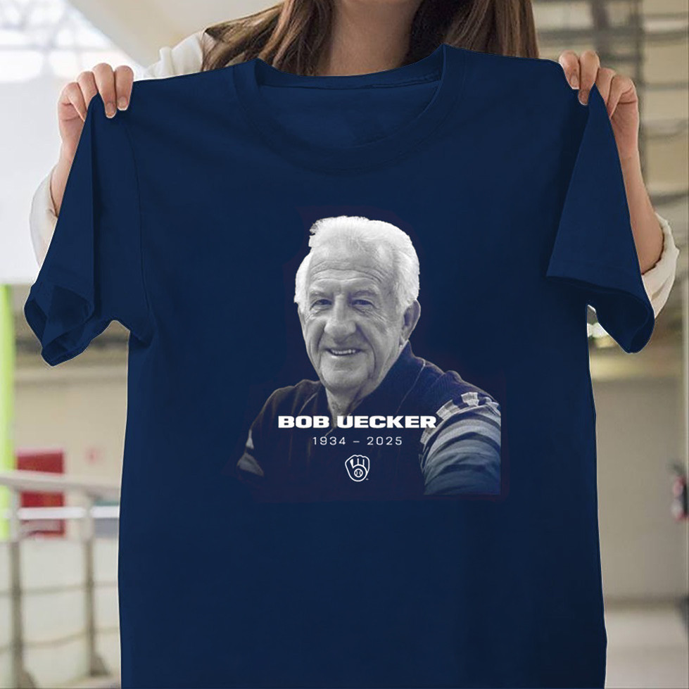 RIP Mr. Baseball Bob Uecker Shirt In Memory Of Legend Brewers Icon Baseball Hall Of Famer-1