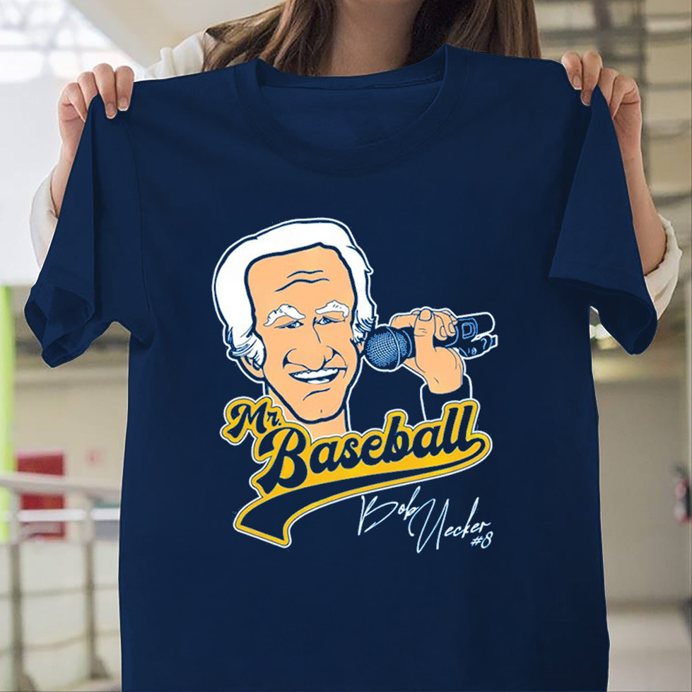 RIP Mr. Baseball Bob Uecker T-Shirt Rest In Peace Legend Bob Uecker Brewers Fan Gifts-1 RIP Mr. Baseball Bob Uecker T-Shirt Rest In Peace Legend Bob Uecker Brewers Fan Gifts-1