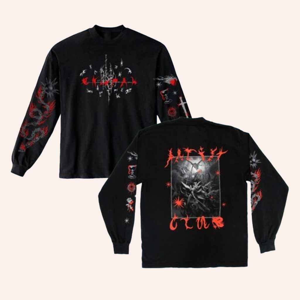 Raw Paw Merch Lost Artist Club Long Sleeve Shirt Gifts For Your Boyfriend-1