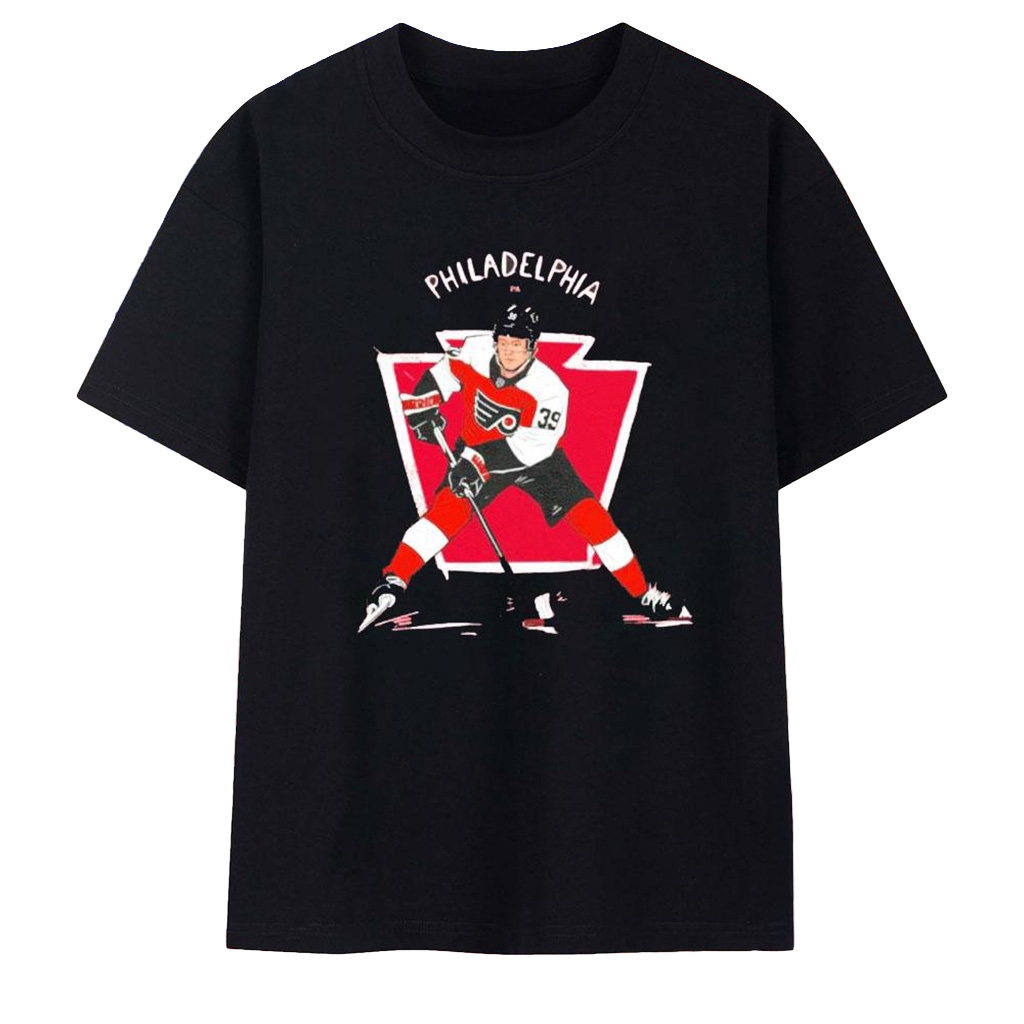 Ray Emery No 39 Philadelphia Flyers Shirt Ray Emery Merch Gifts For Ice Hockey Lovers-1