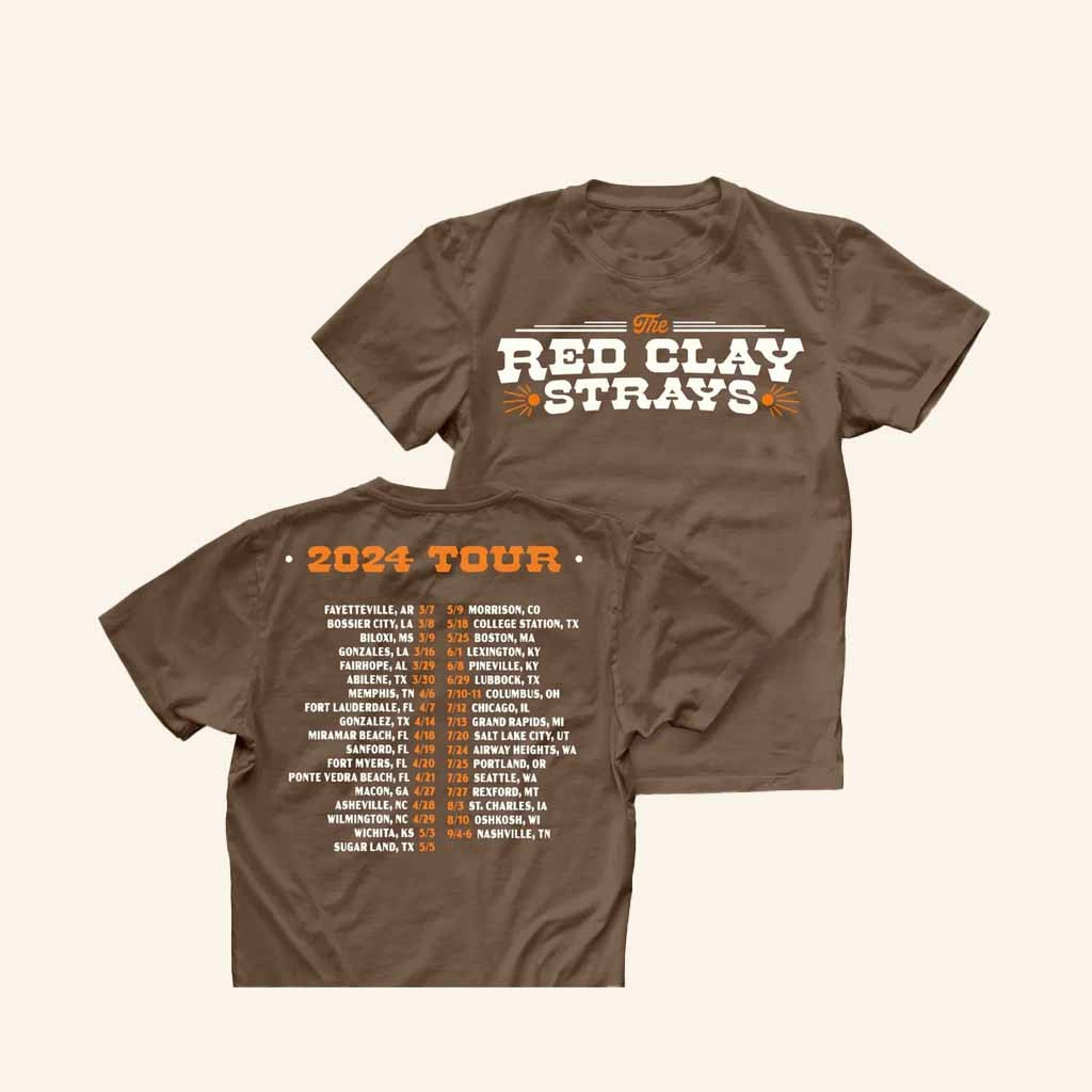 Red Clay Strays Merch Get Right Tour Shirt Gifts For Rock Lovers-1 Red Clay Strays Merch Get Right Tour Shirt Gifts For Rock Lovers-1