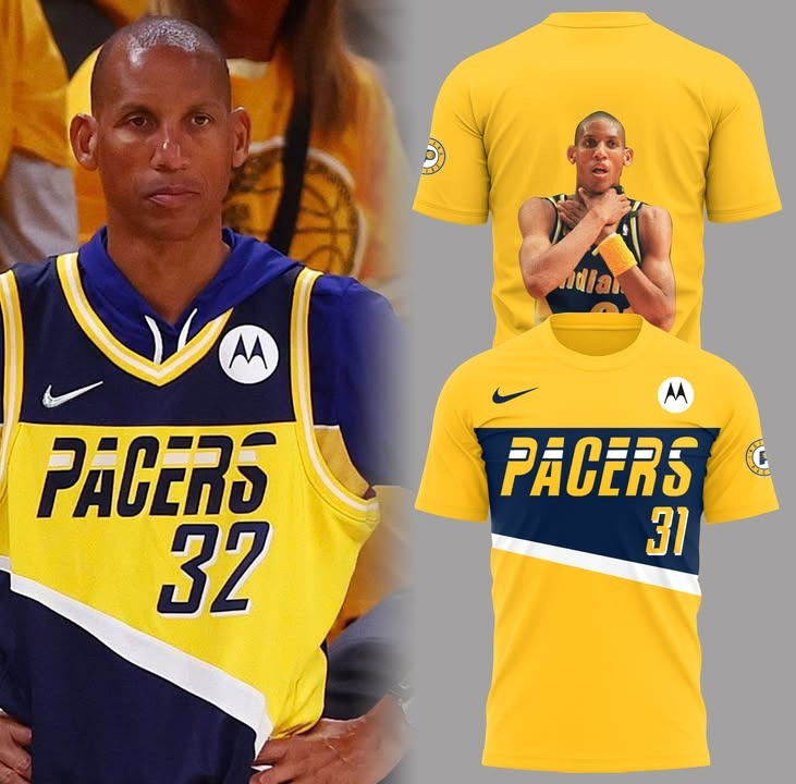 Reggie Miller Choke Indiana Pacers T-Shirt NBA Basketball Lovers Fan Merch Gifts For Him-1
