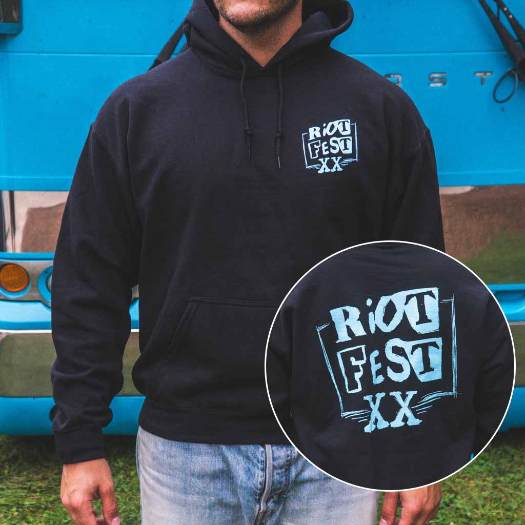 Riot Brand Merch 2025 Riot Fest Anniversary Hoodie Christmas Gifts For Guys-1