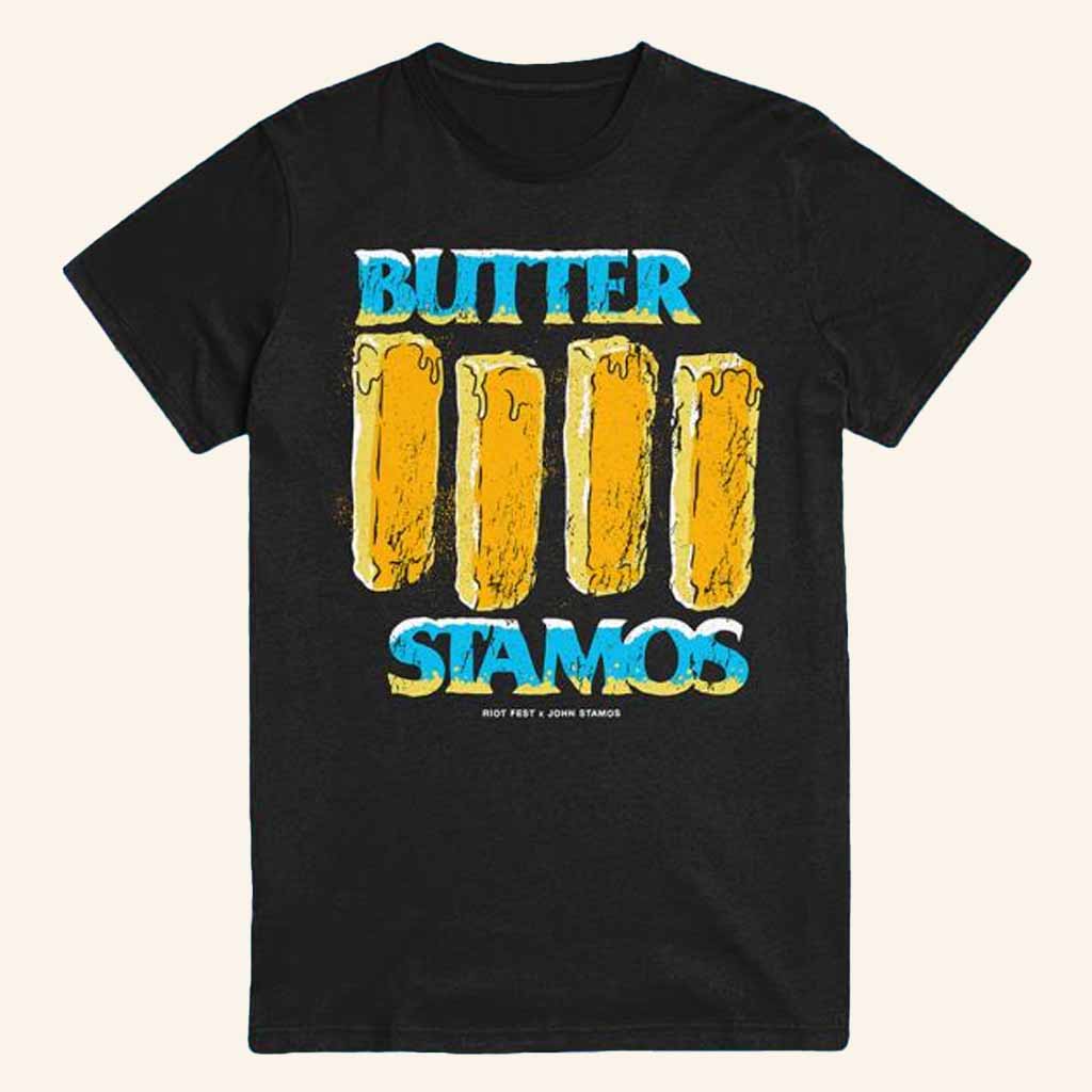 Riot Brand Merch Butter Stamos T-Shirt Good Christmas Gifts For Boyfriend-1