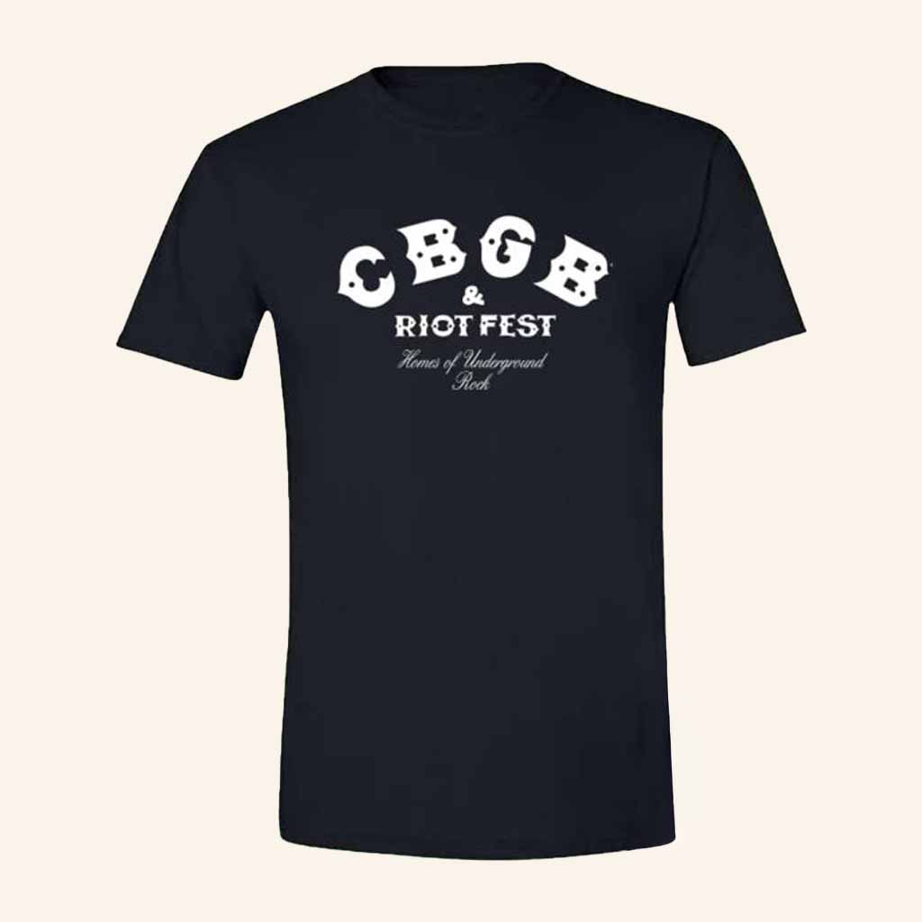 Riot Brand Merch CBGB Riot Fest Collab T-Shirt Christmas Ideas For Her-1 Riot Brand Merch CBGB Riot Fest Collab T-Shirt Christmas Ideas For Her-1