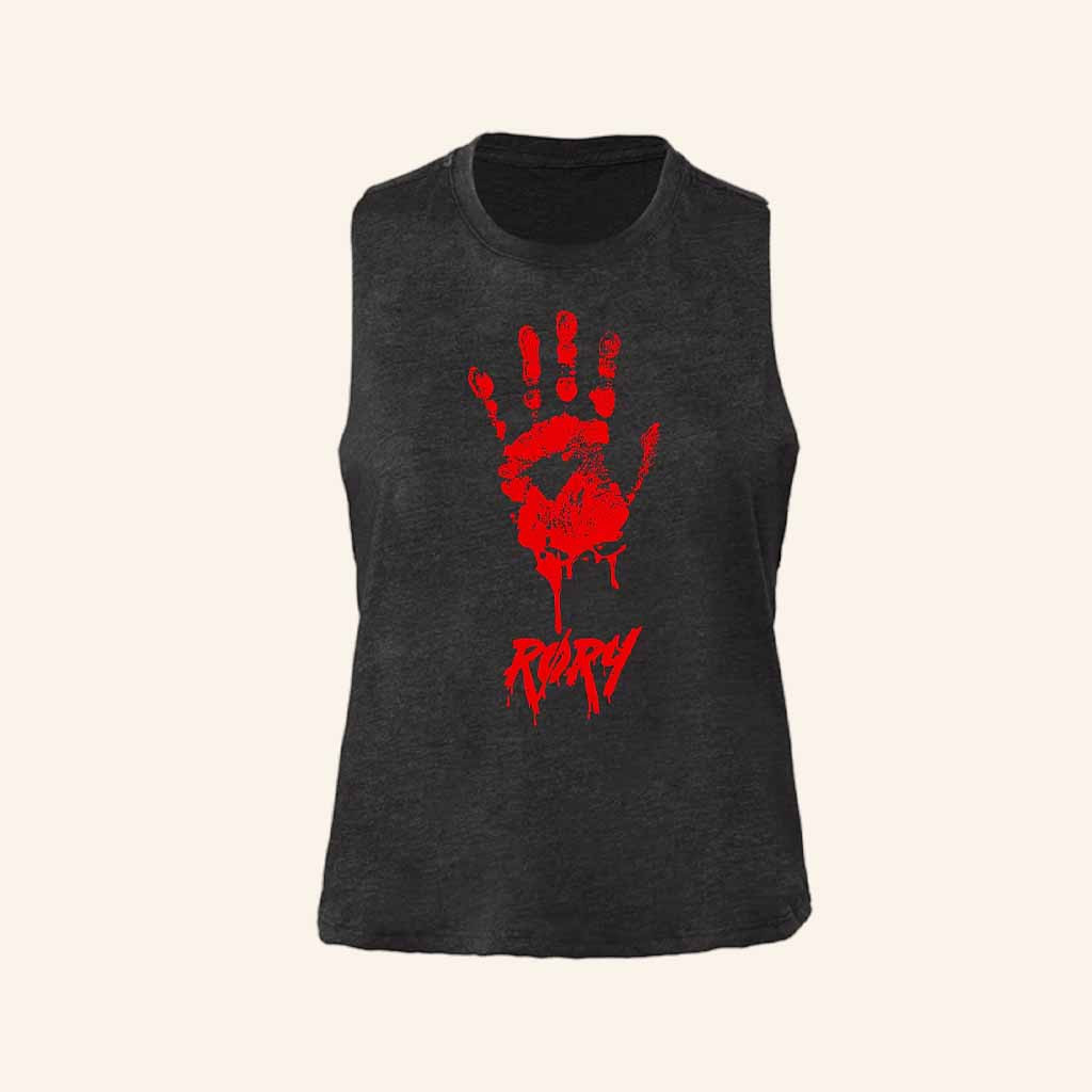 Rory Merch Handprint Tank Top Birthday Gifts For Music Lovers-1