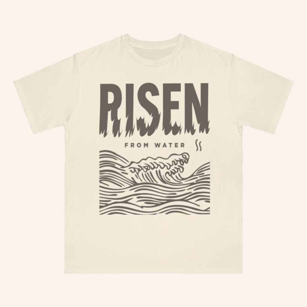 Rosslyn Merch Line Art Risen From Water T-Shirt Christmas Present Ideas For Her-1