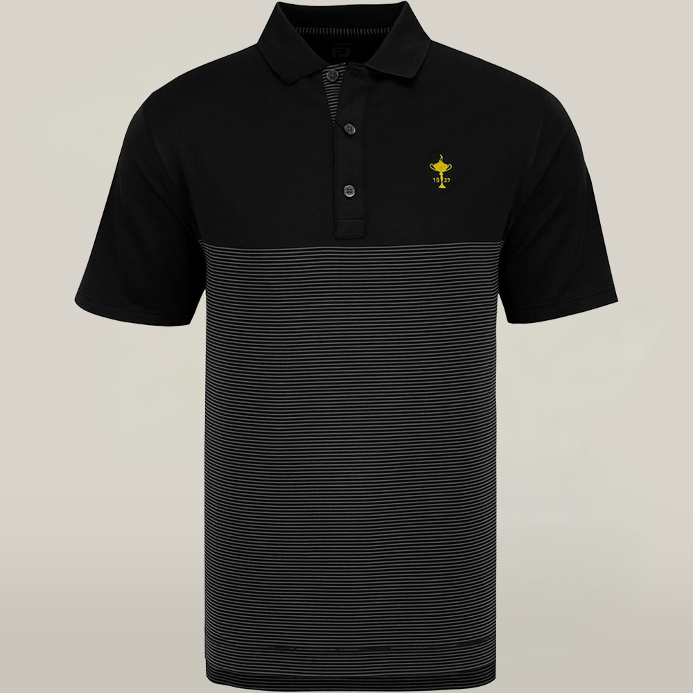Ryder Cup 1927 Golf Merch Polo Shirt Bethpage Black Best Ryder Cup Merchandise-1