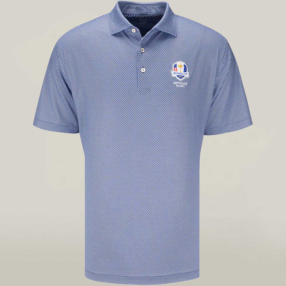 Ryder Cup 2025 Golf Merch Polo Shirt 2025 Ryder Cup Bethpage Black Victory Golf Gifts-1