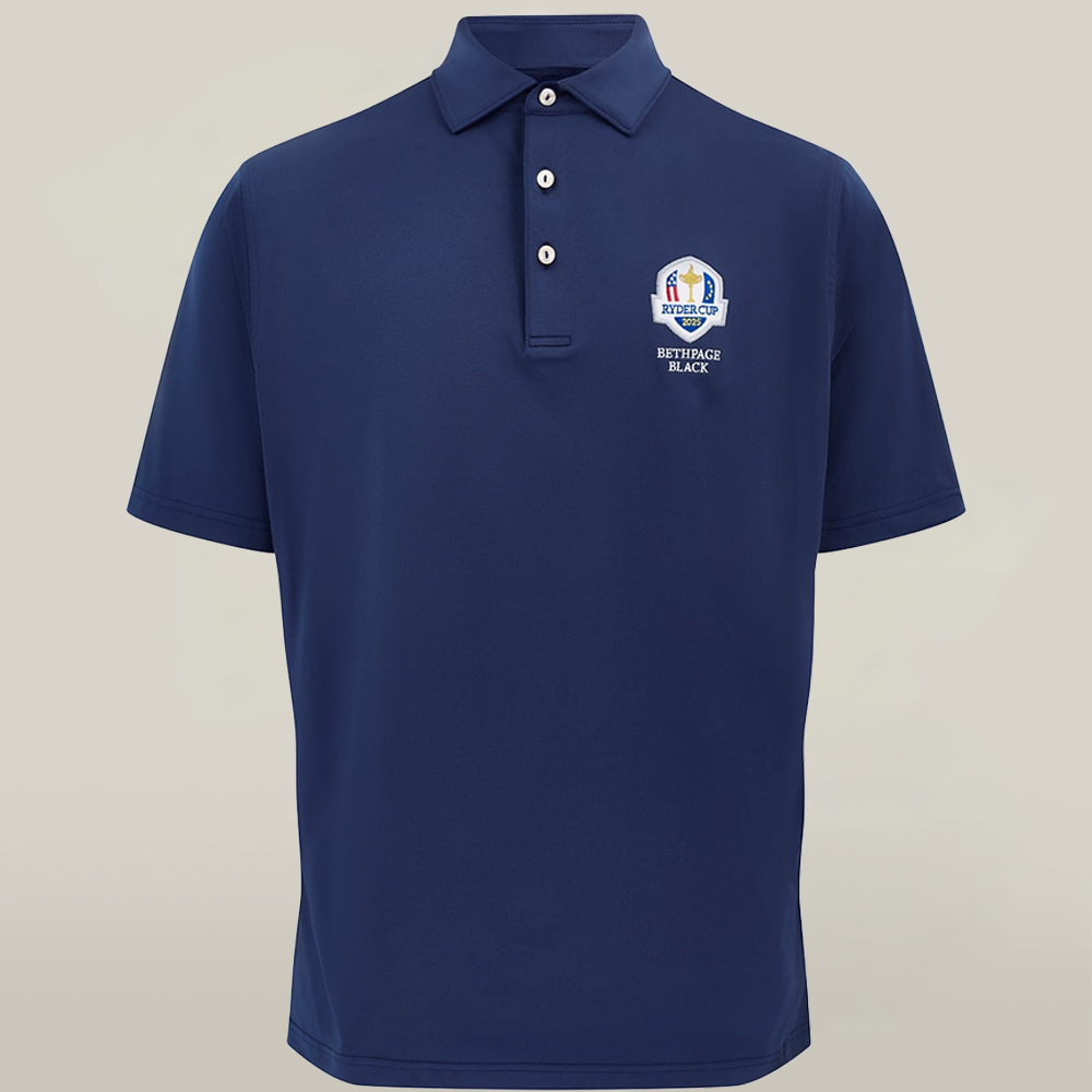 Ryder Cup 2025 Golf Merch Polo Shirt Bethpage Black Best Gift For Sport Players-1