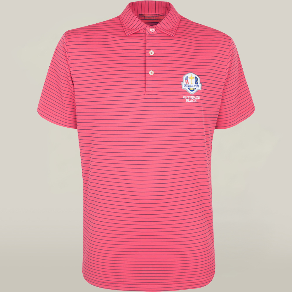 Ryder Cup 2025 Golf Merch Polo Shirt Men's Bethpage Black Best Gift For Golf Enthusiasts-1