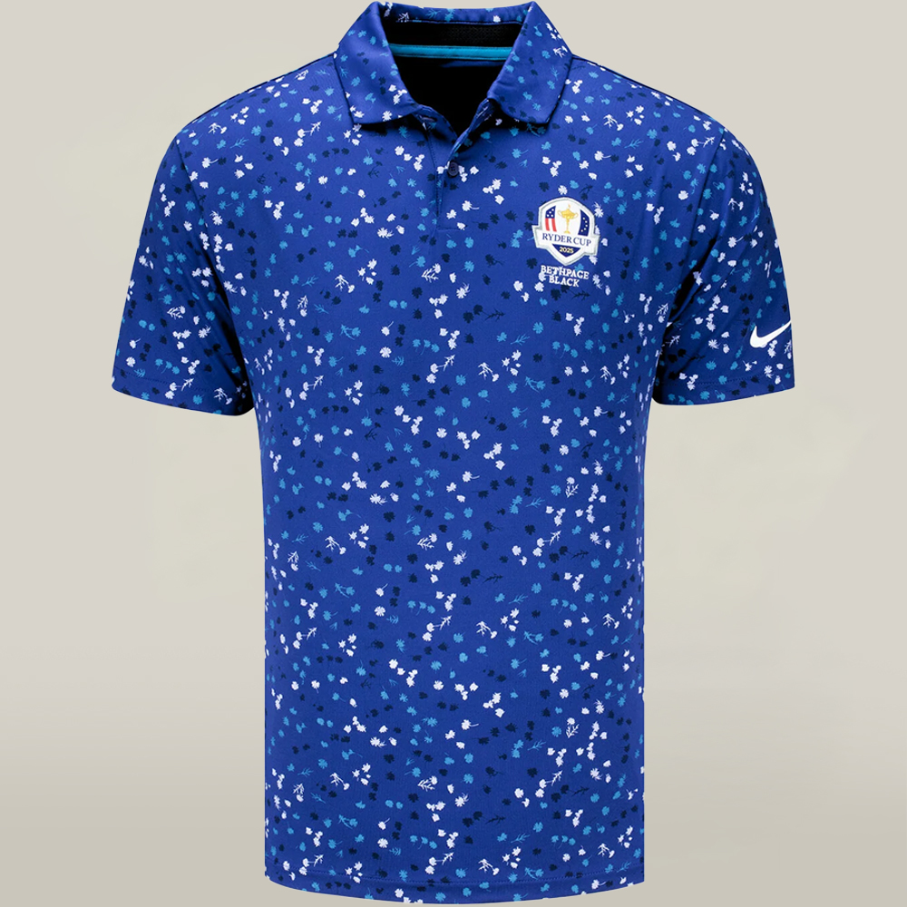Ryder Cup 2025 Golf Tournament Merch Polo Shirt Ryder Cup Floral Gifts For Golf Fans-1