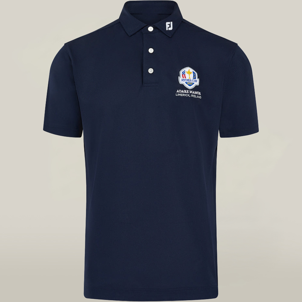 Ryder Cup 2027 Golf Merch Navy Polo Shirt Adare Manor Cool Gift For Golf Lovers-1 Ryder Cup 2027 Golf Merch Navy Polo Shirt Adare Manor Cool Gift For Golf Lovers-1