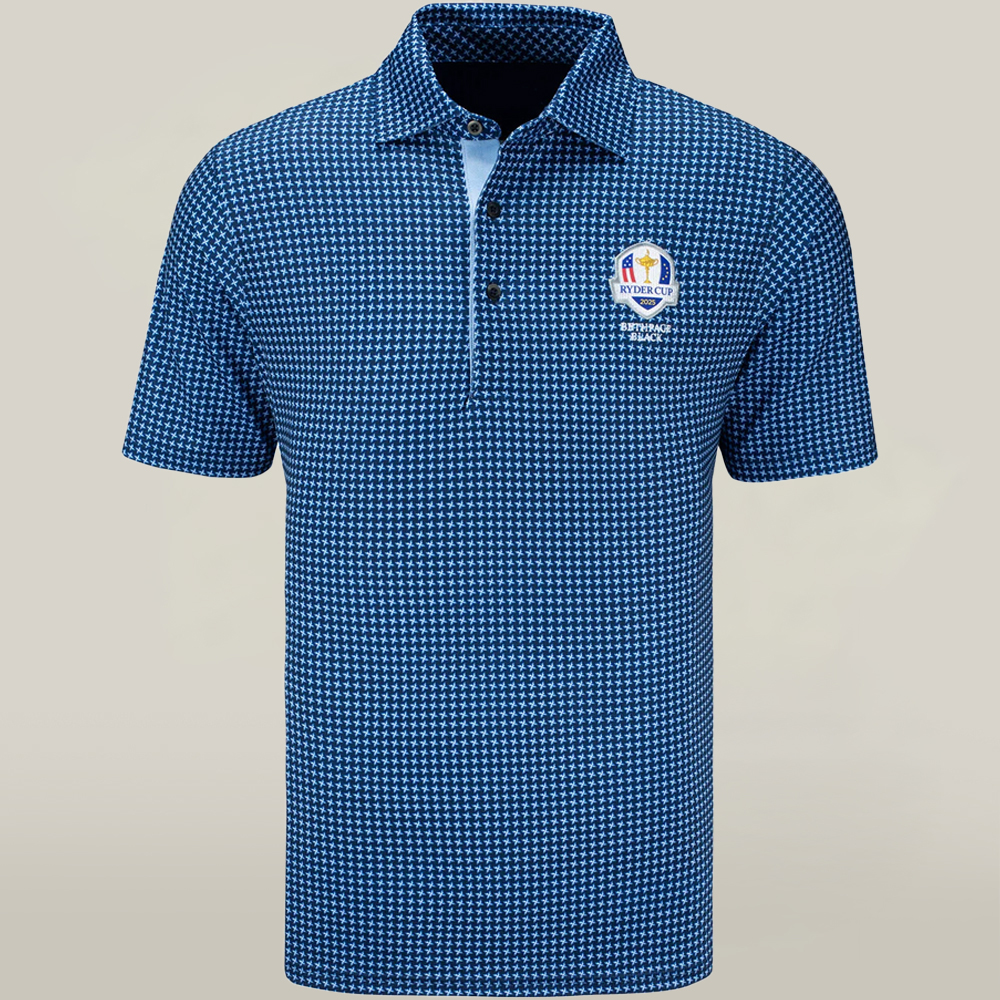 Ryder Cup Golf 2025 Merch Polo Shirt Bethpage Black Bellinger Cool Idea Ryder Cup Gifts-1