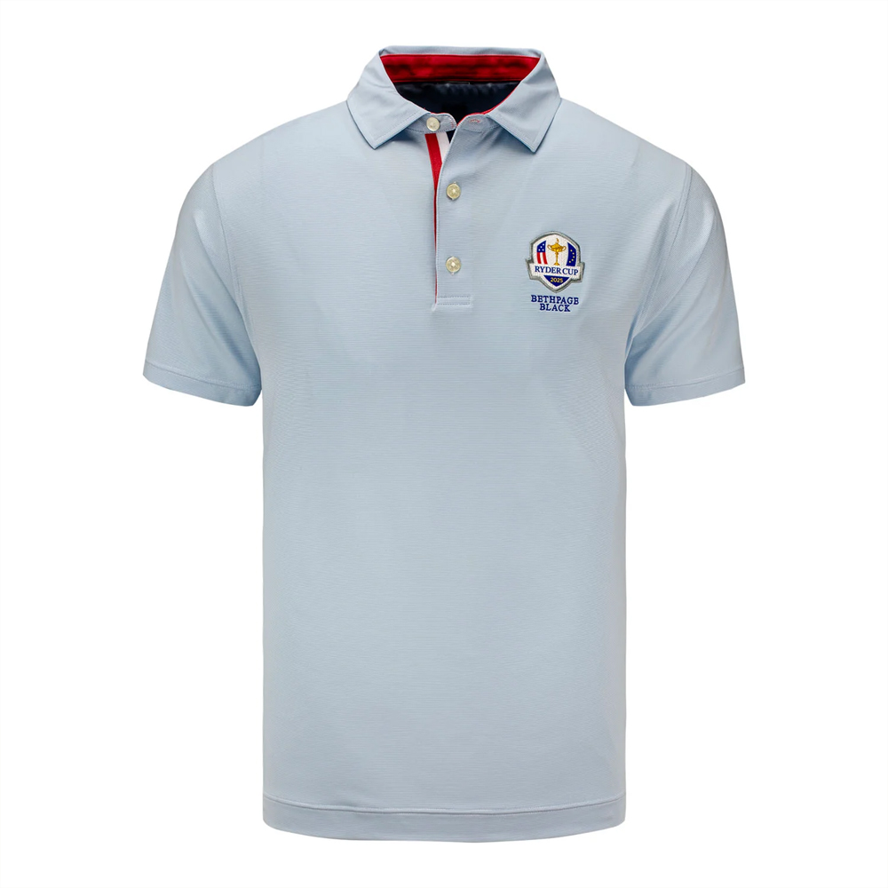 Ryder Cup Golf 2025 Merch Polo Shirt Bethpage Black Cool Idea Ryder Cup Gifts For Fans-1