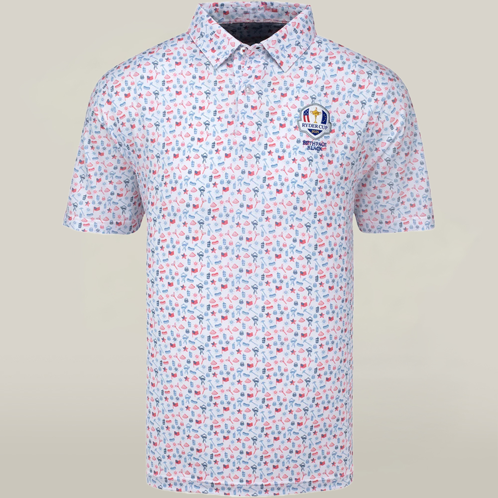 Ryder Cup Golf Merch Polo Shirt 2025 Ryder Cup Bethpage Black Tour Cool Present For Golf Lovers-1