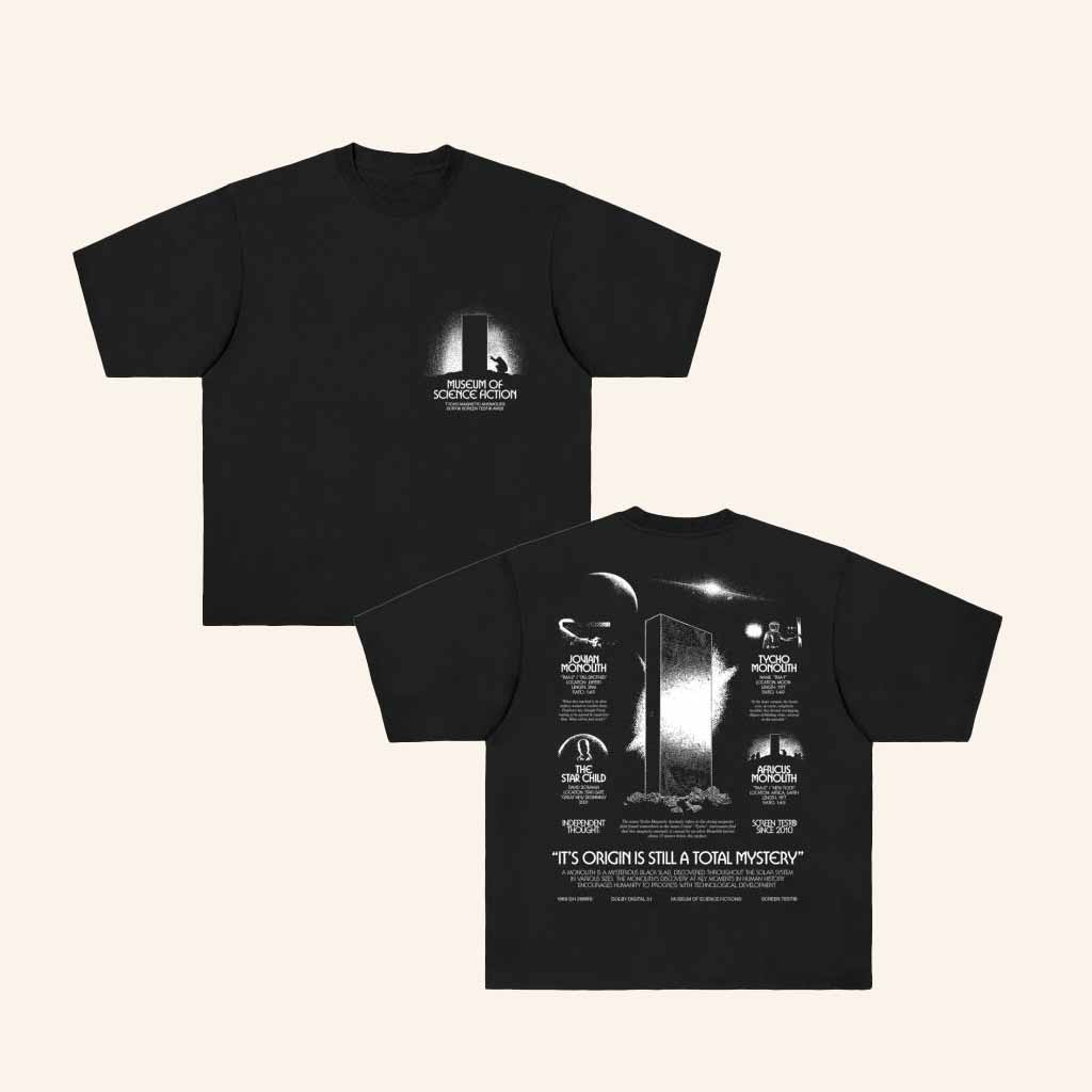 SCRT Merch Museum Of Science Fiction Monolith T-Shirt Gifts For My Husband-1