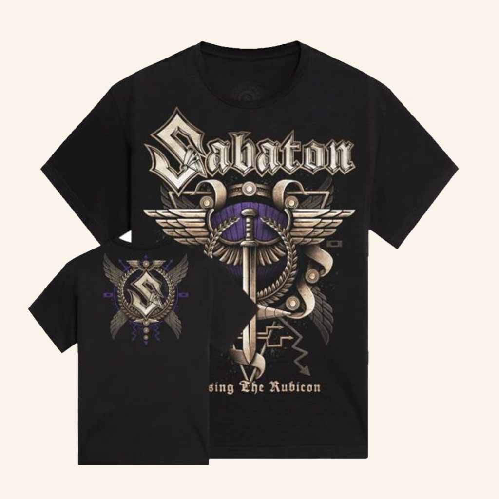 Sabaton Merch Crossing The Rubicon Shirt Christmas Present Ideas For Dad-1