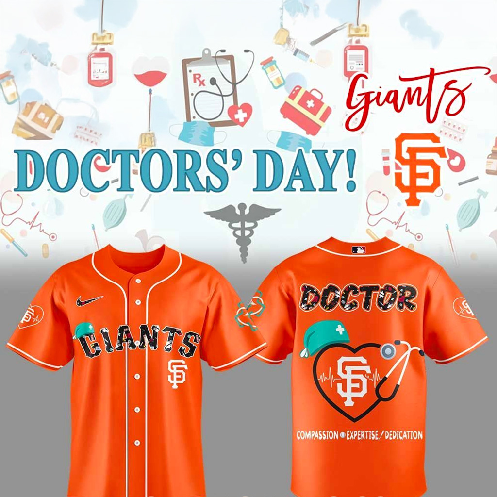 San Francisco Giants National Doctors Day Jersey Giants Merch Baseball Enthusiast Gifts-1 San Francisco Giants National Doctors Day Jersey Giants Merch Baseball Enthusiast Gifts-1
