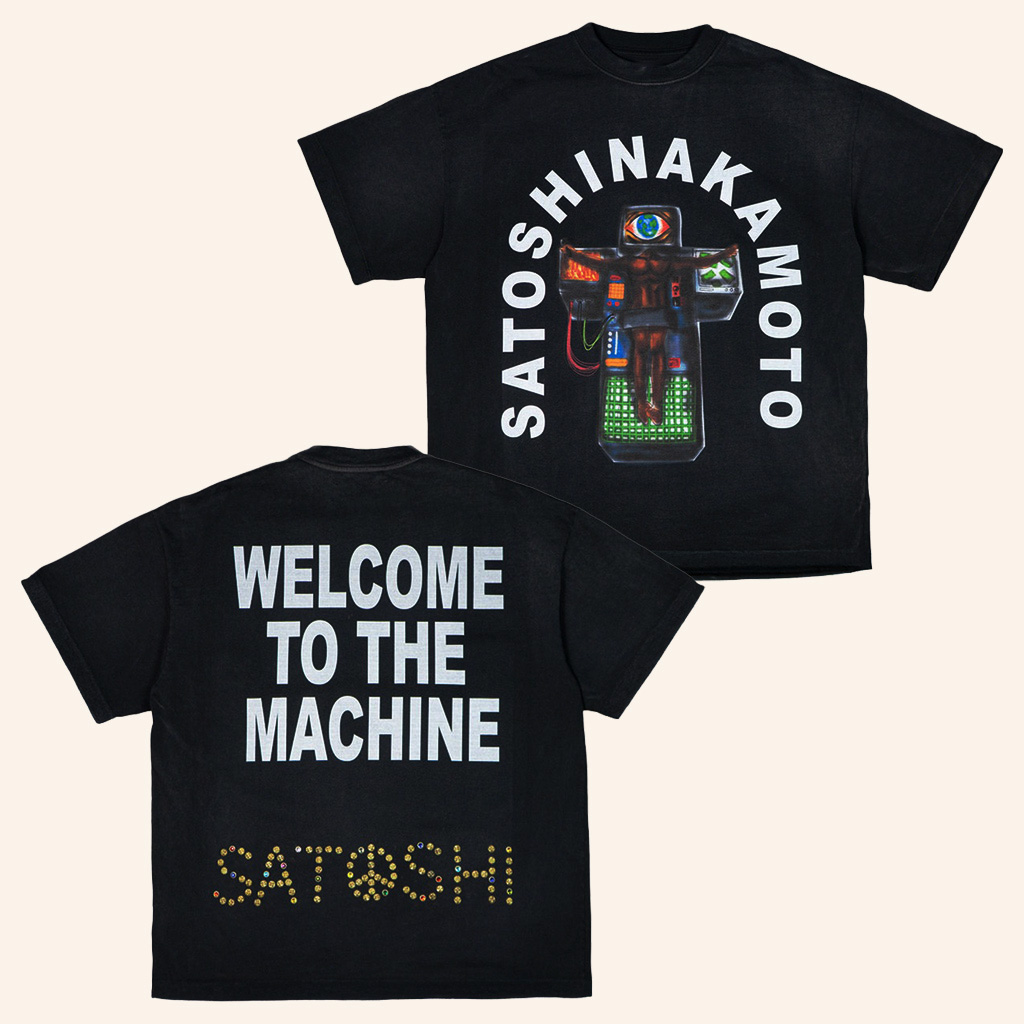 Satoshi Nakamoto Merch Welcome To The Machine T-Shirt Best Christmas Gift For Him-1 Satoshi Nakamoto Merch Welcome To The Machine T-Shirt Best Christmas Gift For Him-1