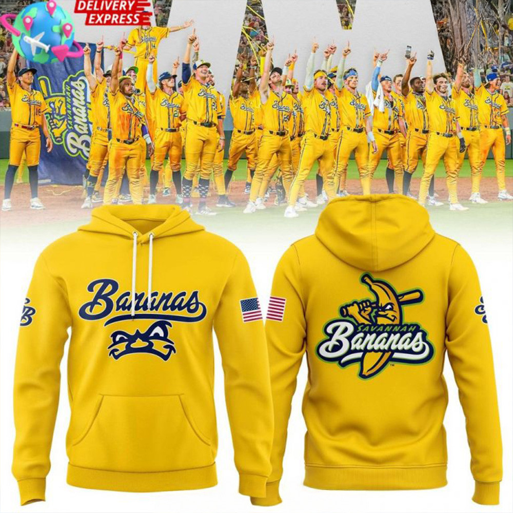 Savannah Bananas Baseball Team 2025 Hoodie Bananas Merch Top 10 Father's Day Gifts-1 Savannah Bananas Baseball Team 2025 Hoodie Bananas Merch Top 10 Father's Day Gifts-1