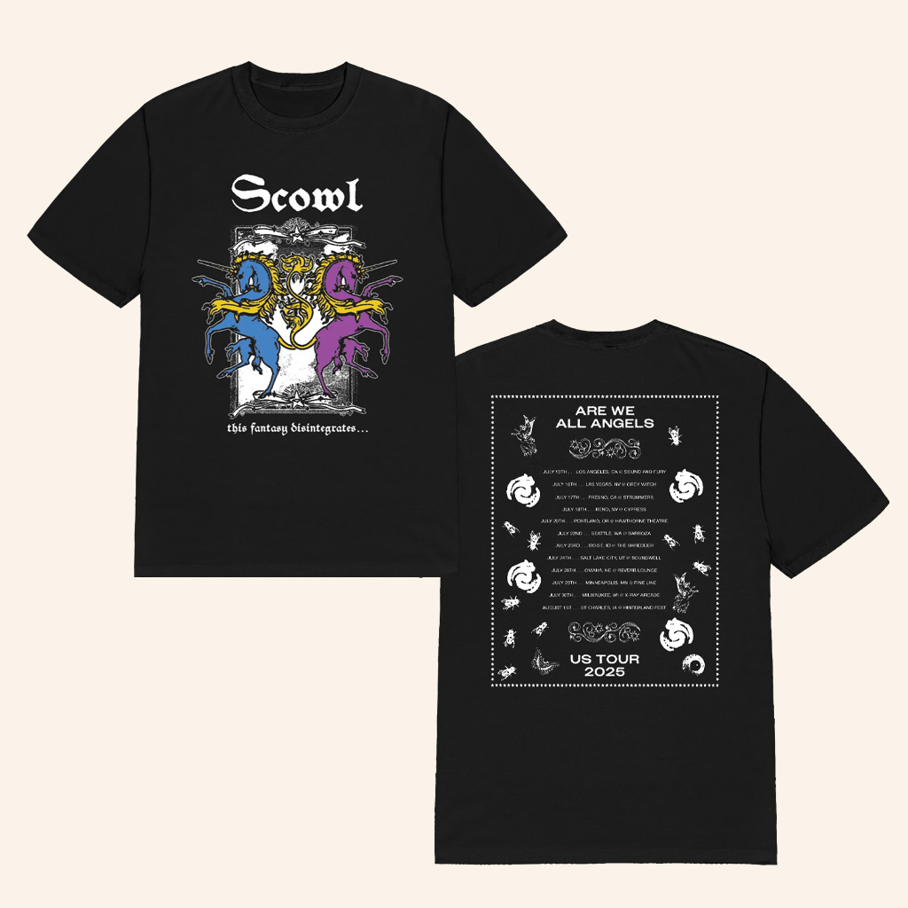 Scowl Awaa 2025 Us Tour T-Shirt Christmas Presents For Him-1 Scowl Awaa 2025 Us Tour T-Shirt Christmas Presents For Him-1