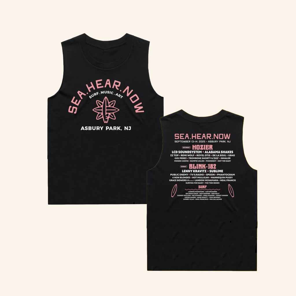 Sea Hear Now Festival Merch Merch Women's Surf Tank Gifts For Girlfriend-1