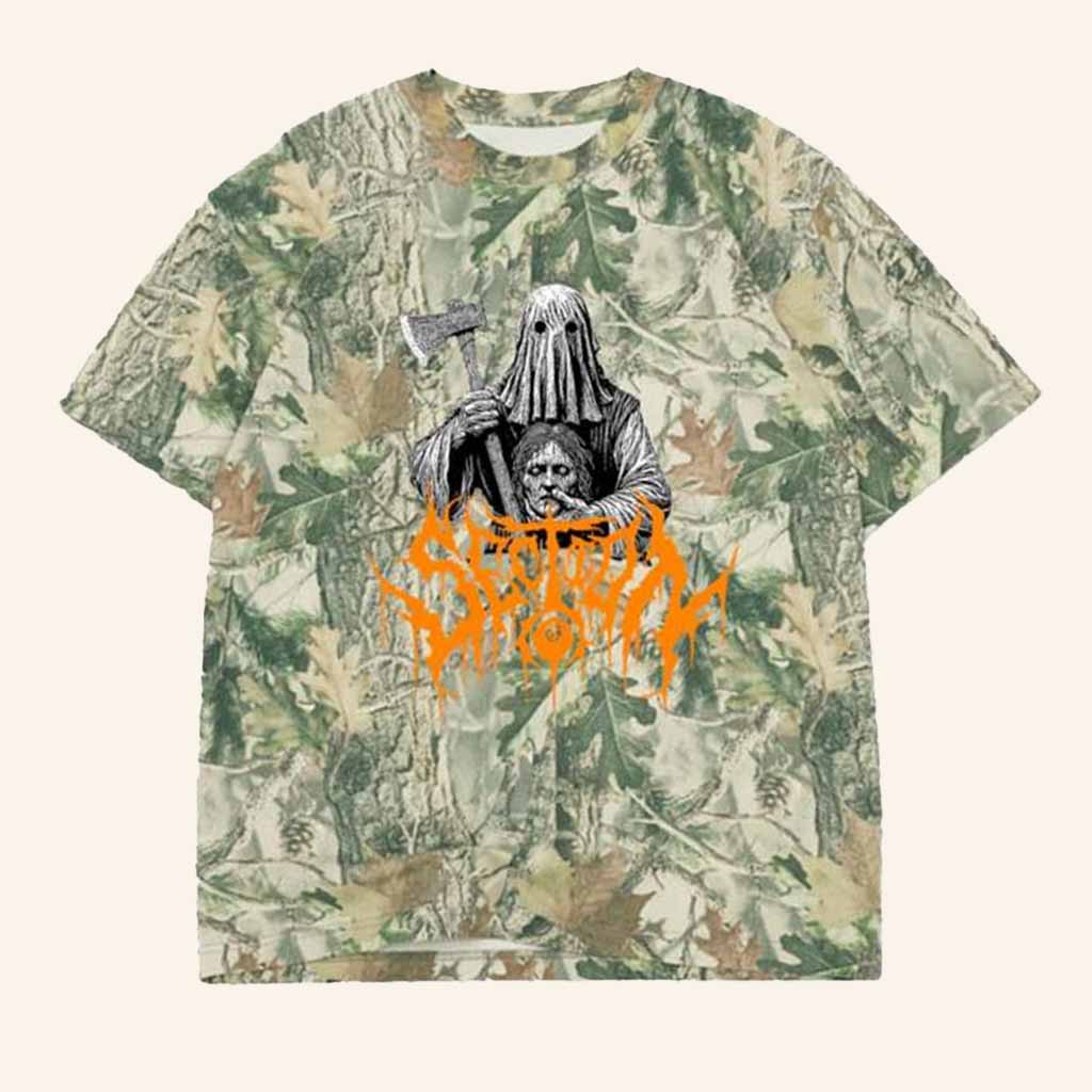Section 8 Merch Beheaded Real Tree Camo Shirt Christmas Gift Ideas For Dad-1
