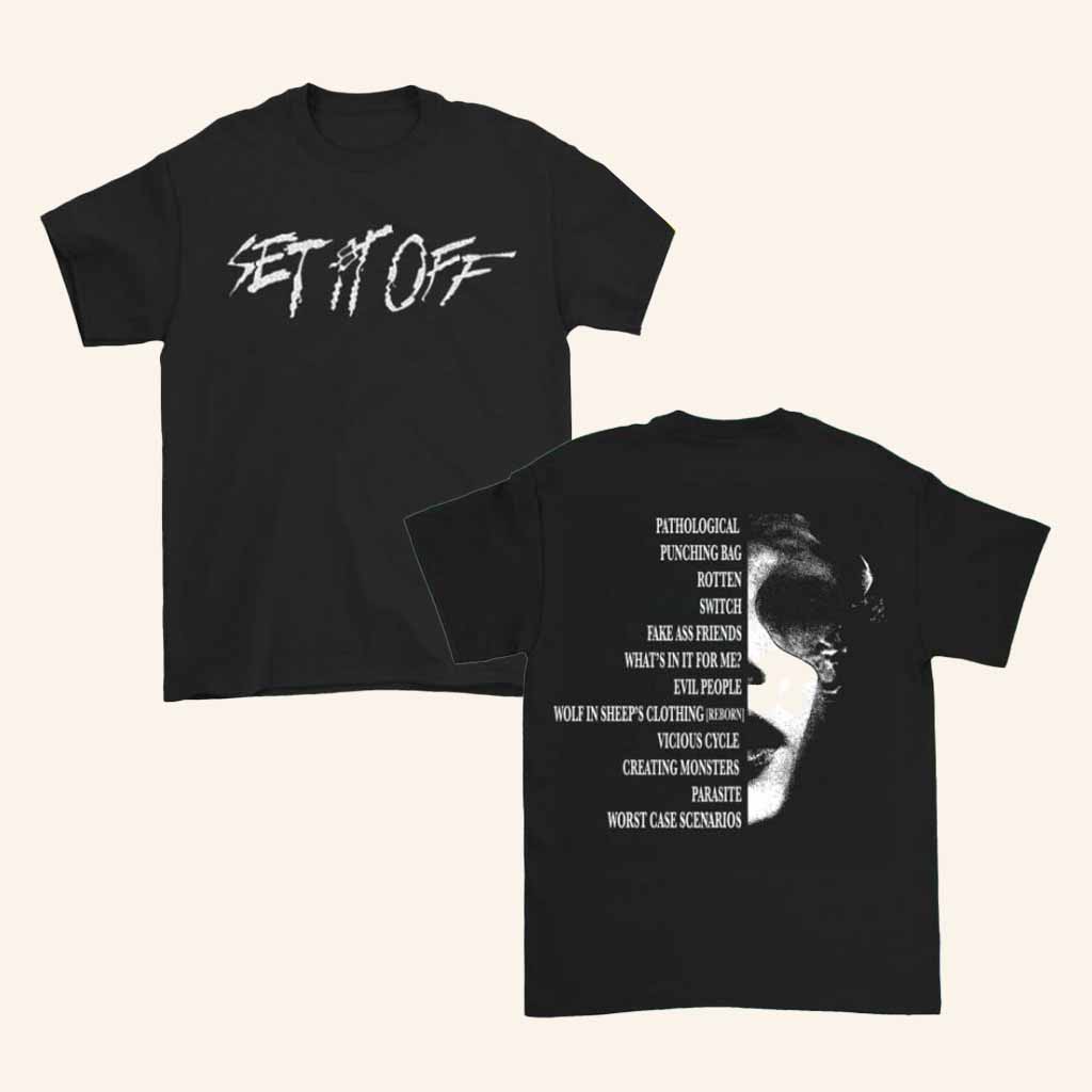 Set It Off Band Merch Sio Tracklist Shirt Music Lover Gift Ideas For Him-1