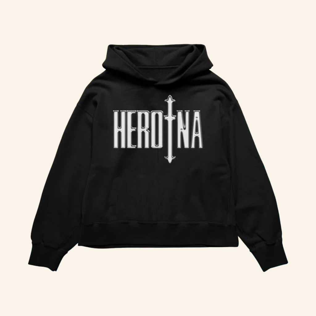 Sevdaliza Merch Heroina Black Hoodie Christmas Gift Ideas For Girlfriend-1 Sevdaliza Merch Heroina Black Hoodie Christmas Gift Ideas For Girlfriend-1