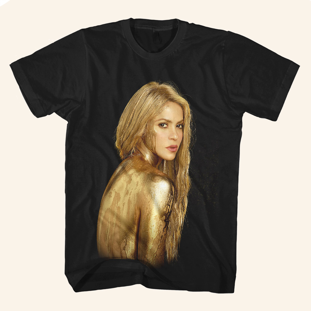 Shakira Merch Shakira El Dorado World Tour 2018 T-Shirt Gifts For Music Fans-1