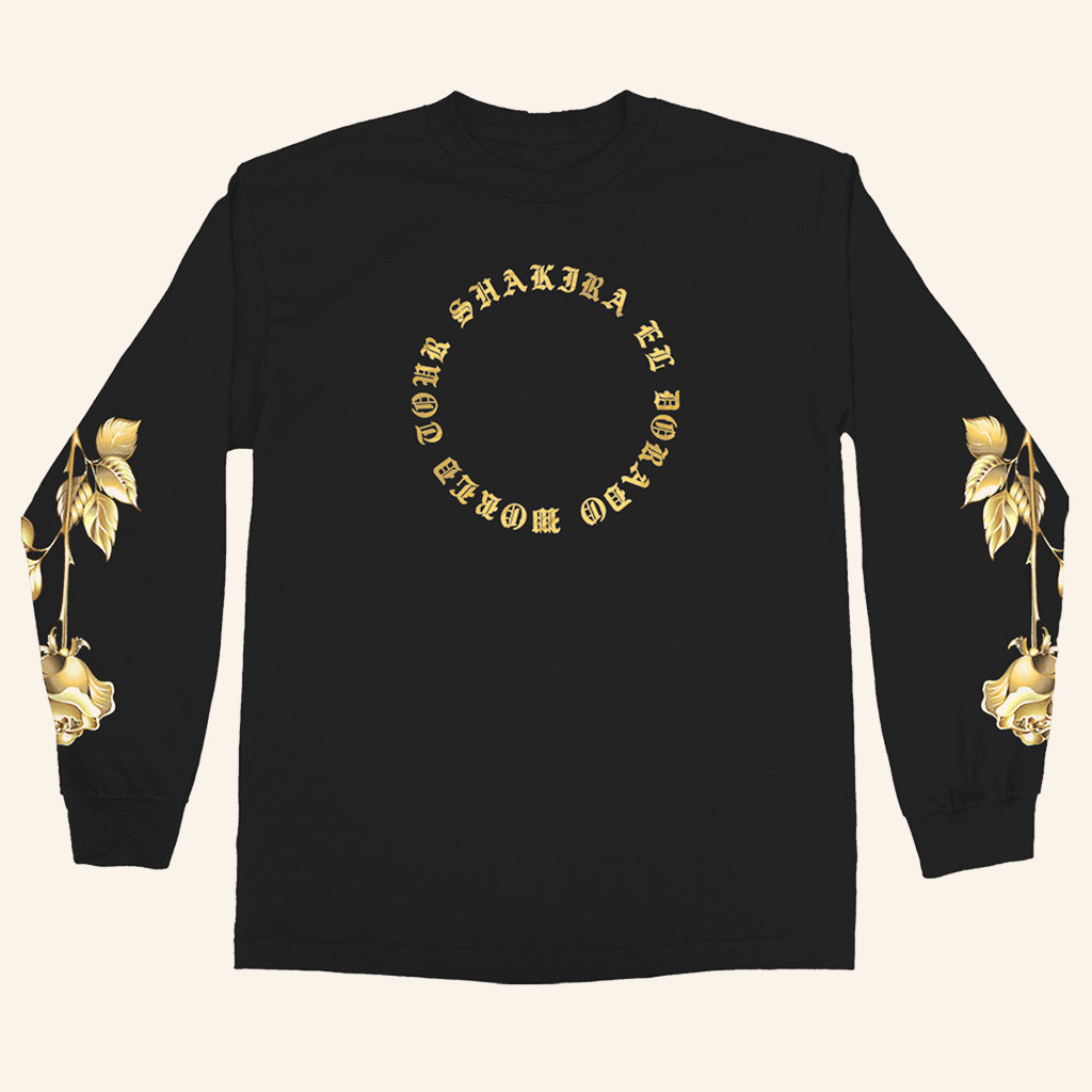 Shakira Merch Shakira El Dorado World Tour Long Sleeve Shirt Gifts For Music Fans-1